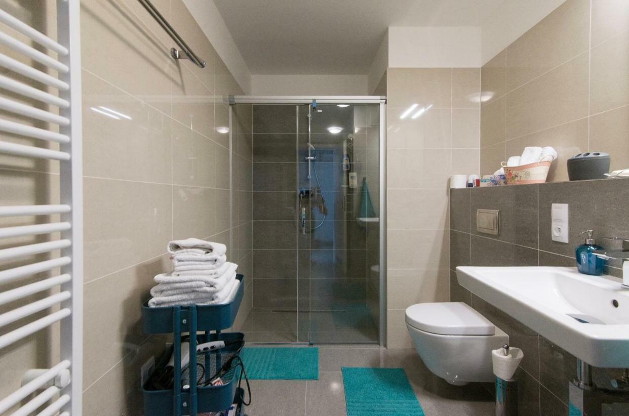 פראג Free Parking In Garage Karolina Plazza, New Cosy Studio With All You Need מראה חיצוני תמונה